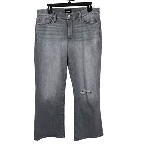 Hudson Jeans Nicole mid rise bootcut crop gray size 31 - Picture 1 of 8